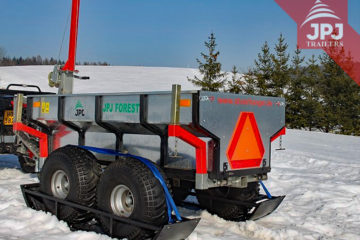 Zestaw nart – Wózek ATV Robotnik