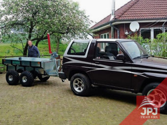 Wielofunkcyjna przyczepa Profi Robotnik do SUV-a