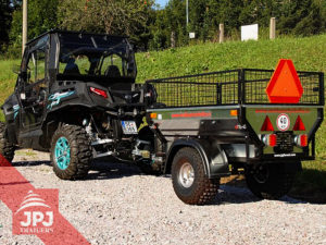 Jednoosiowe przyczepy ATV do quadów